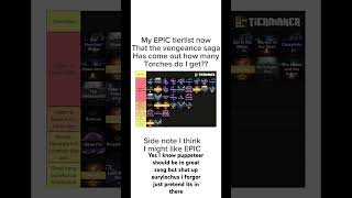 How many torches do I get epicthemusical tierlist [upl. by Croix498]