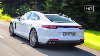 2017 Porsche Panamera 4S Diesel White Exterior  Interior Design amp Road Drive HD [upl. by Iralav]