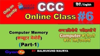 CCC Online Class 6 CCC Complete Course in HindiEnglish  O Level IT Tools  GyanXp [upl. by Harrie]