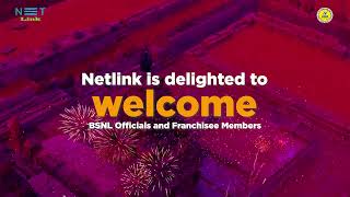 Netlink Delegated to welcome all BSNL Officials and Franchisee Members Associate partner Netlink [upl. by Reave78]