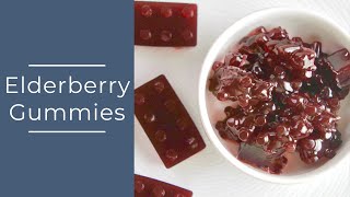 Immune Boosting Elderberry Gummies [upl. by Repotsirhc808]