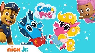 Theme Song amp New Series Teaser  Corn amp Peg  Nick Jr [upl. by Koziarz]