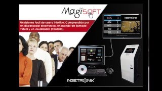 Video Sistema de Turnos por Software MagisoftMagiturno [upl. by Alleuqcaj]