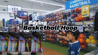 Buying Basketball Hoop [upl. by Marabel]