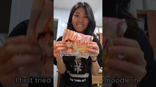 SPICY rating the creamy carbonara samyang fire noodles shorts food vlog nyc [upl. by Krasnoff]