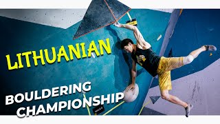 Lithuanian Bouldering Championship 2022  Finals [upl. by Yenar611]