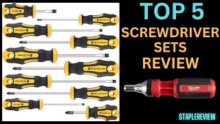 Top 5 BEST SCREWDRIVER SETS Review  Easy To Use For Mechanics [upl. by Urquhart197]