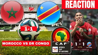 Morocco vs DR Congo 11 Live Stream Africa Cup Nations AFCON Football Match Score Highlights Direct [upl. by Ainslie]