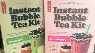 ASMR making Instant bubble tea 🧋 [upl. by Hera]