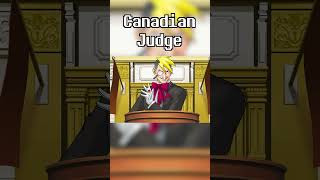 Canadian Judge aceattorney [upl. by Brandwein]