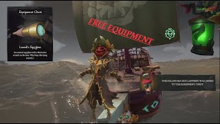 TWO FREE SECRETS HIDDEN EQUIPMENT Sea of Thieves [upl. by Mitzi672]