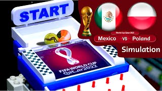 Carrera de Canica  México vs Polonia  Quién gana este partido en el mundial 2022  Premonición [upl. by Stanislas]