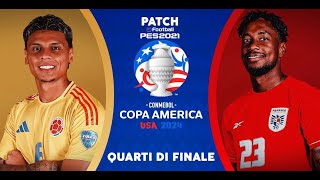 eFootball PES 2021 SEASON UPDATECOPA AMÉRICA 2024  COLOMBIA 🆚 PANAMA [upl. by Nabila]