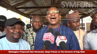 PART 2 Typical Patrick Obahiagbon Invents New Vernacular as he Praises Kogi Governor Yahaya Bello [upl. by Enaled]