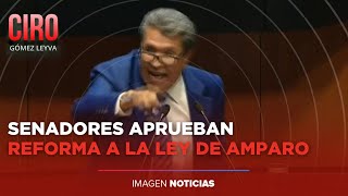 Ley Amparo busca evitar el abuso de la dictadura de la toga Monreal  Ciro Gómez Leyva [upl. by Fulks]