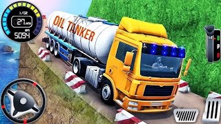 oil tanker transport driving simulator heavy cargo transporter truck driver Android gameplay [upl. by Alake838]