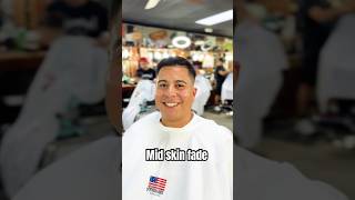 Mid skin fade comb over orangecountybarber socal barberlife losangeles [upl. by Cirilo]