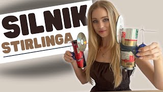 Silnik Stirlinga  energia mechaniczna bez spalin jest możliwa nie tylko z silnika elektrycznego [upl. by Nailluj]