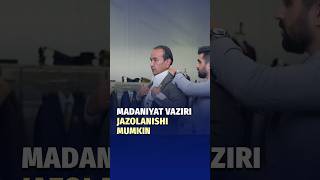 Madaniyat vaziri Ozodbek Nazarbekov kiyim do‘koni tavsiya qilingan rolikda ko‘rinish berdi [upl. by Sardse]