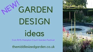 The latest GARDEN DESIGN ideasfrom RHS Hampton Court Garden Festival [upl. by Ruthven903]