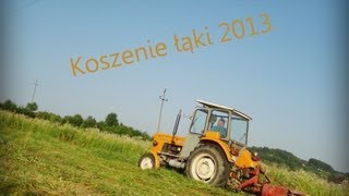 Koszenie łąki Ursus c360 3P kosiarka czeska ztr 165 [upl. by Iel159]