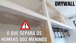 MÓVEIS PLANEJADOS EM DRYWALL NÃO SE ENGANE MAIS E SEJA UM PROFISSIONAL [upl. by Doowle]