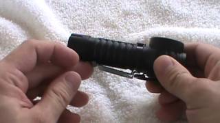 Steamlight PolyTac 90 LED flashlight review Pt 1 [upl. by Anerual670]