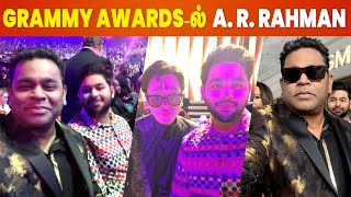 AR Rahman at Grammy Awards 2022  Cineulagam [upl. by Hofmann]