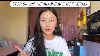 We are not nepali  Stop resisting Tibetan vlogger yangdon la [upl. by Etam]