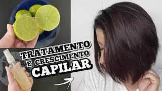 ACIDIFICANTE CAPILAR CASEIRO com limão 🍋 FUNCIONA Projeto Rapunzel Ep05 [upl. by Annemarie]