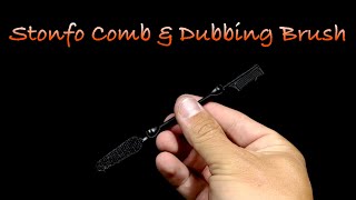 Stonfo Comb amp Dubbing Brush Fly Tying Tool [upl. by Eidissac]