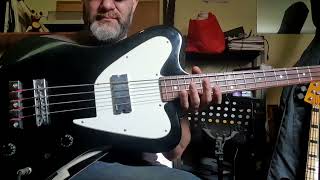 BaCH Gibson Thunderbird Non Reverse copy Bass made in Czech Rep [upl. by Ayotna]