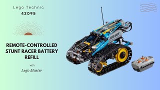 Lego Technic 42095 RemoteControlled Stunt Racer Battery Refill [upl. by Eiramyma286]