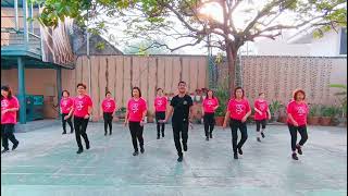 Kaka Baju Hitam  Line Dance  Choreo by Mitha Primasari amp ULD DKI 2  Demo by Rajawali LDC [upl. by Aillimat]