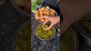 📌दिवाली के काम के बीच भूख लग गई तो बना ली पानीपुरी😜😋 shortsvideo panipuri nishacookingvlog [upl. by Akin783]