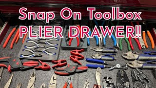 Snap on Epiq Toolbox Plier Drawer [upl. by Esilenna]