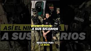 ASÍ EL “NINI” JEFE DE SEGURIDAD DE LOS CHAPITOS REGAÑA A SICARI0S🇲🇽☠️shorts mexico narcos [upl. by Eimirej]