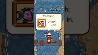 Ms Angler easiest catch stardewvalley stardewvalleyindonesia [upl. by Cheffetz]