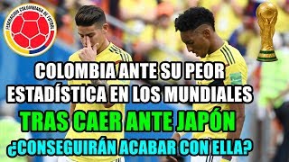 COLOMBIA PIERDE Y SE ENFRENTA A SU PEOR ESTADÍSTICA EN LOS MUNDIALES TRAS LA DERROTA 21 ANTE JAPÓN [upl. by Mattox44]