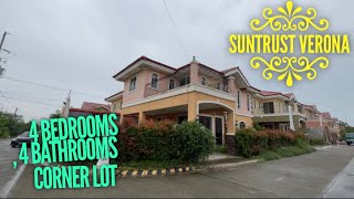 FOR SALE ❗️4 Bedrooms 4 Bathrooms 2 Storey House Corner Lot  Suntrust Verona nov9tv [upl. by Oilime]