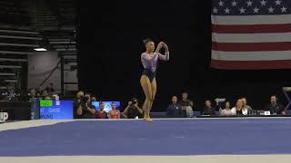 Leanne Wong  Floor Exercise  2022 US Classic  Senior [upl. by Dahl401]