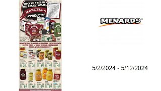 Menards Weekly Ad US  05022024  05122024 [upl. by Borgeson]