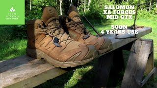 3 Years Of Rugged Use Salomon Xa Forces Mid Gtx Review [upl. by Yrtua]