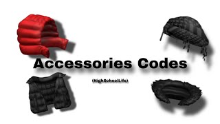 Accessories Codes 2 HSL [upl. by Turino930]