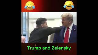 Trump and Zelensky 😁✅✅😍😍👍✅ trump biden zelensky [upl. by Dix]