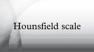 Hounsfield scale [upl. by Grissel434]