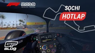 Sochi Autodrom HOTLAP  Track Review Rusland F1 2019 [upl. by Charpentier]