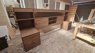 Respaldo modular para CAMA KING paso a paso queda genial 😁 [upl. by Ahsila]