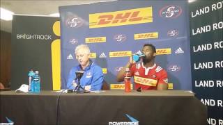 Robbie Fleck and Siya Kolisi 13 4 2017 [upl. by Aleda]