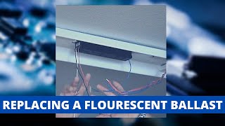 How To Replace the Ballast of your Fluorescent Light Fixture [upl. by Maurie]